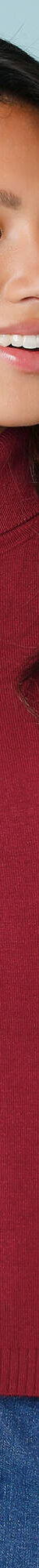 Pull col roulé, Spécial Petites (grenat) Pull col roulé, Spécial Petites (grenat)